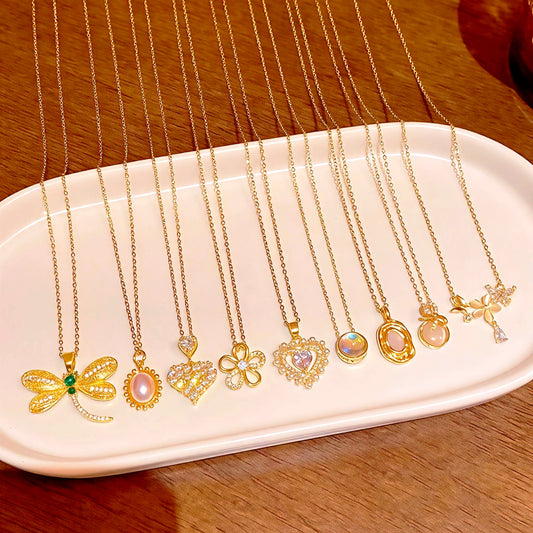 CICIDIY-Shiny Zircon Necklace Blind Box-Open inlive