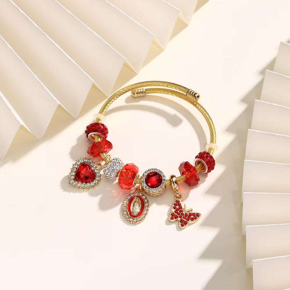 CICIDAY Shining Pandora Bracelet - Open on Site