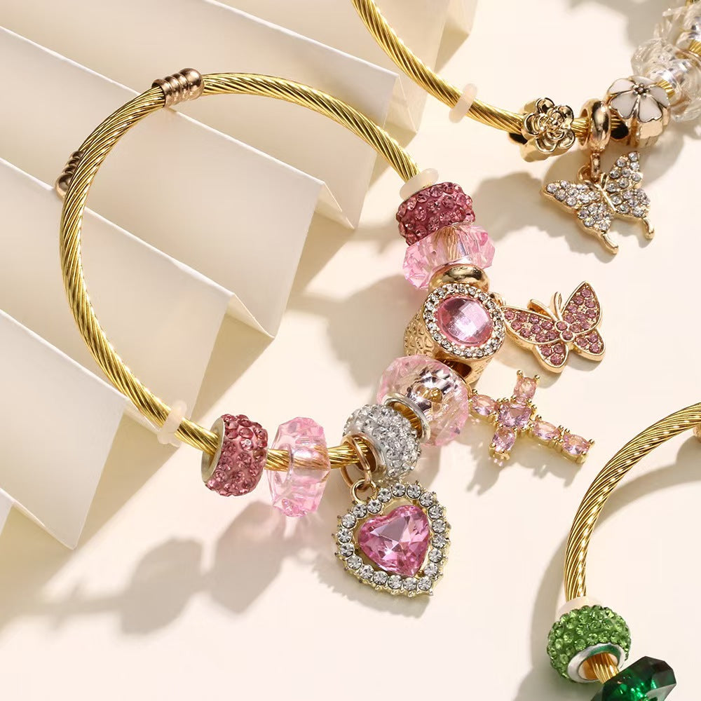 CICIDAY Shining Pandora Bracelet - Open on Site