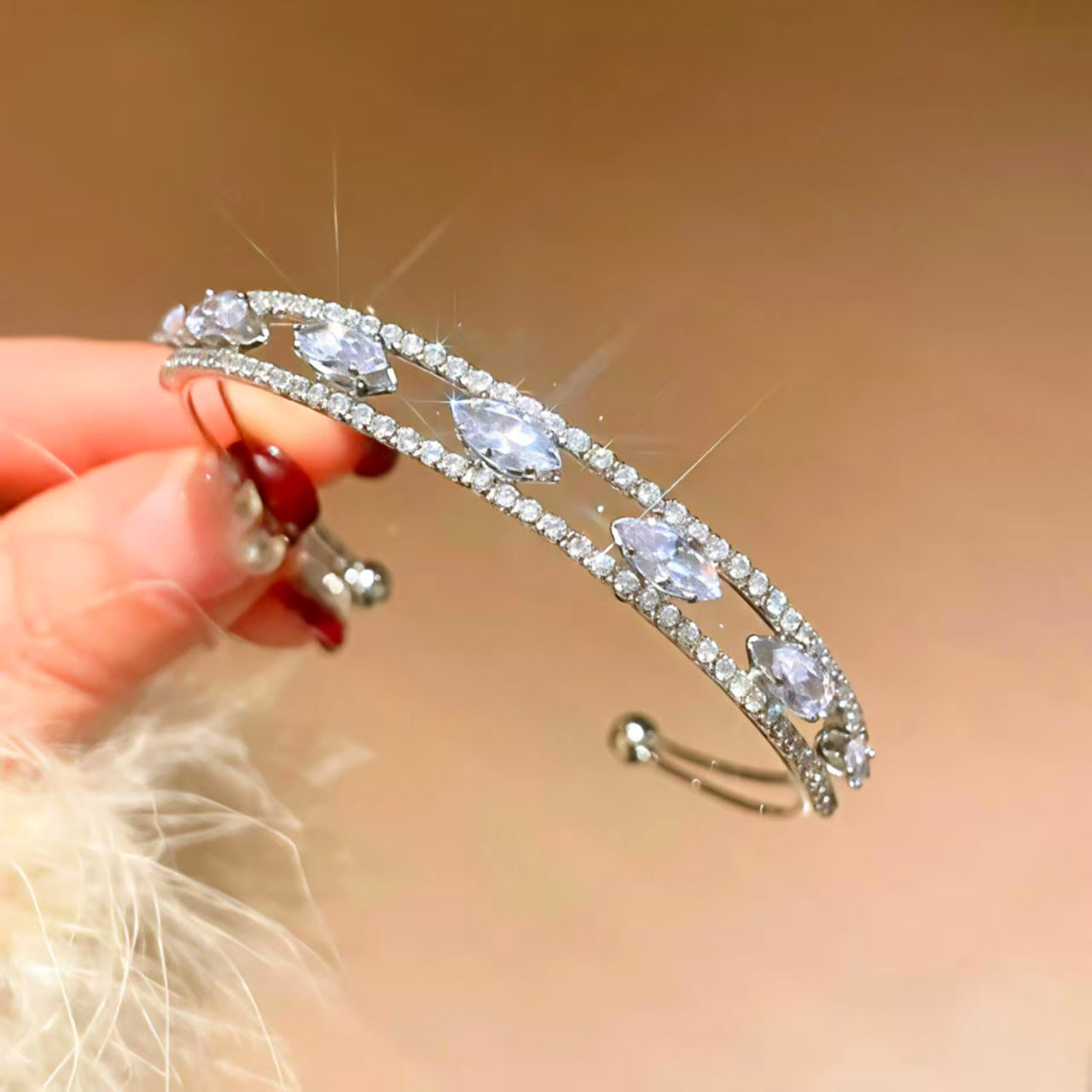 CICIDIY-Shining Zircon Bracelet Blind Box-Open inlive