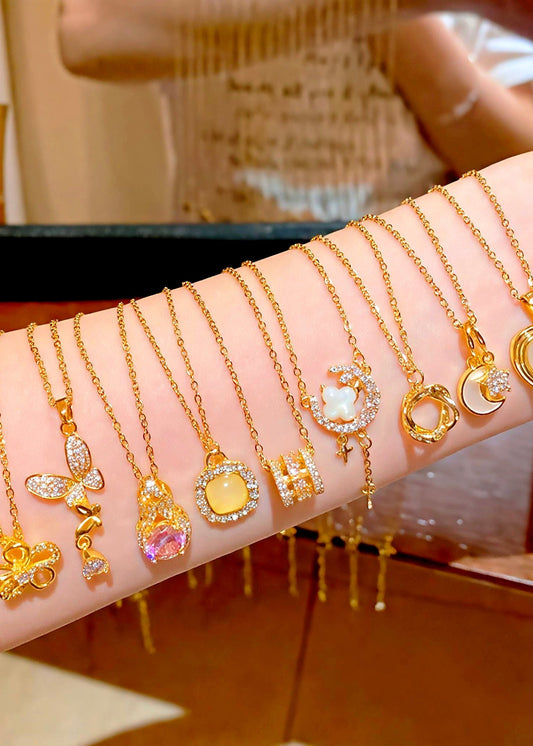 CICIDIY-Shiny Zircon Necklace Blind Box-Open inlive