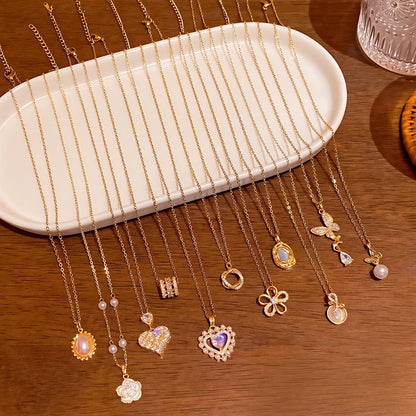 CICIDIY-Shiny Zircon Necklace Blind Box-Open inlive